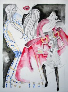Fashion Illustration by Beckie Di Leo