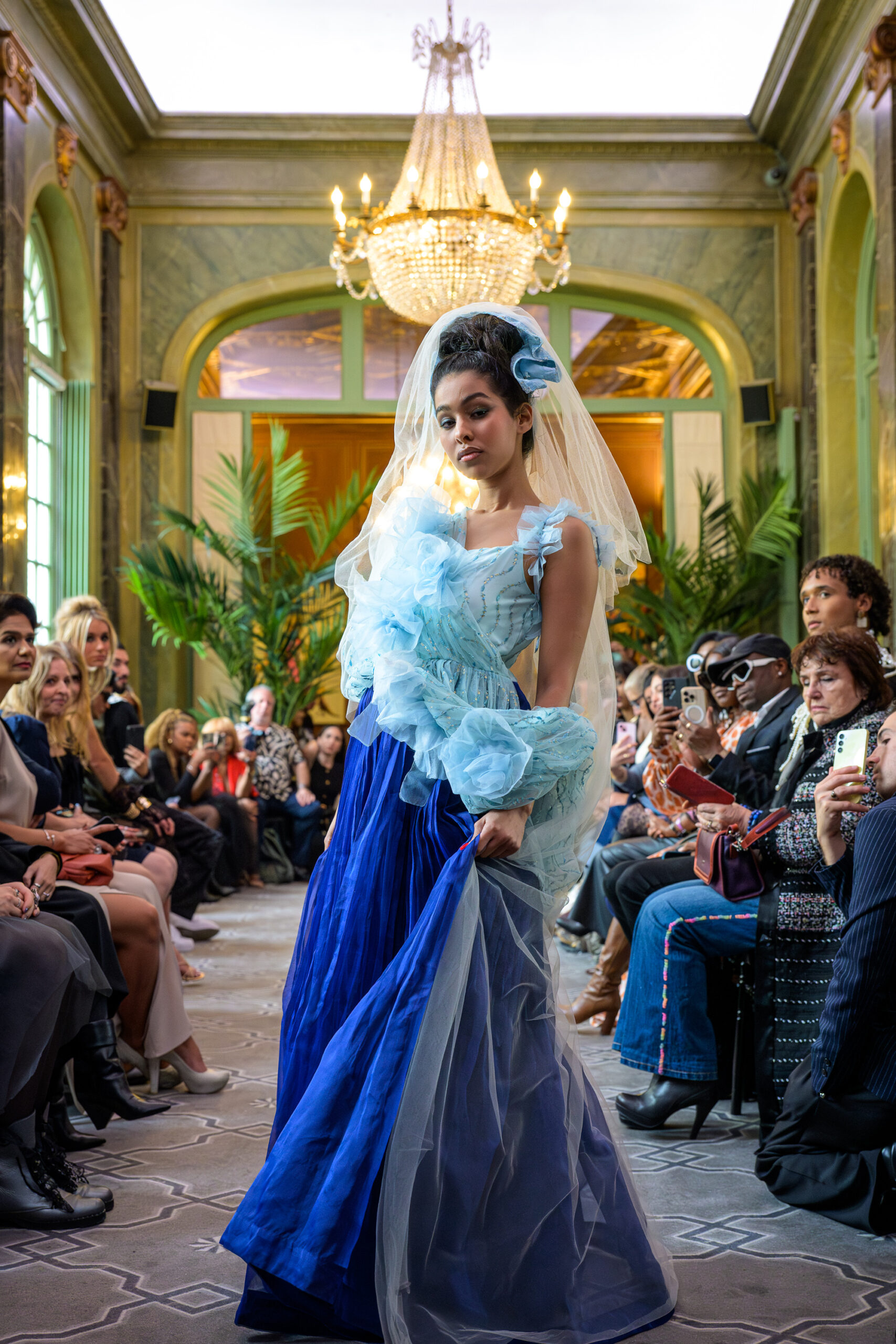 Runway and backstage images from FW Network at Gallery Bourbon,