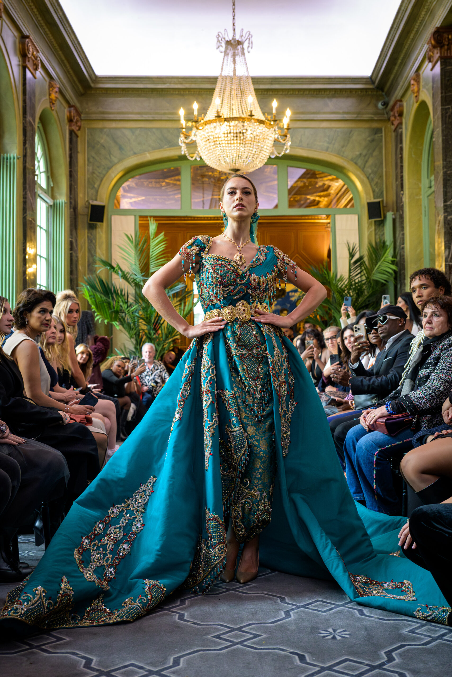 Runway and backstage images from FW Network at Gallery Bourbon
