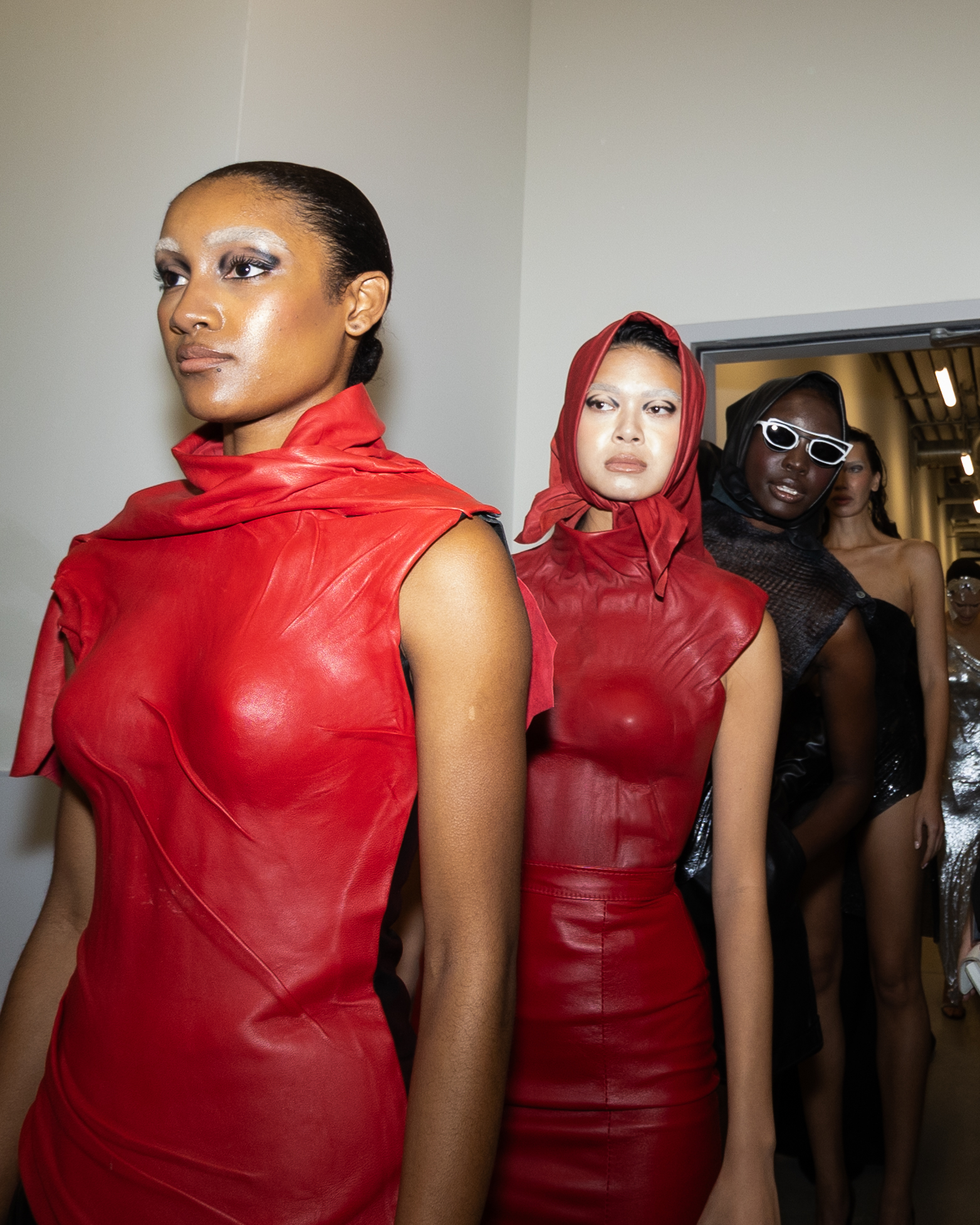 Mario Fugnitto Backstage at Fashion Art Toronto