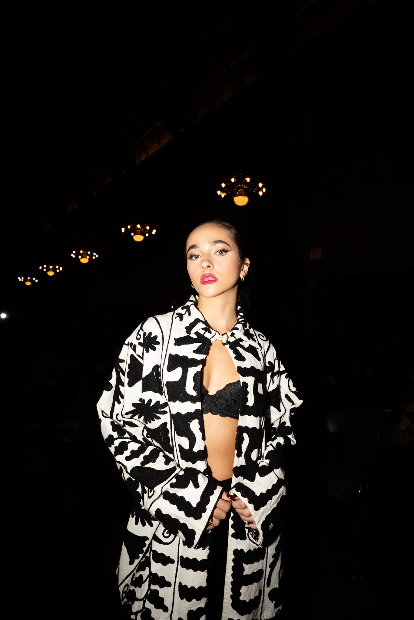 Evita Scoccia, founder of New York Swim Week, attending Break Free NYFW on the CFDA calendar in New York City, February 2026