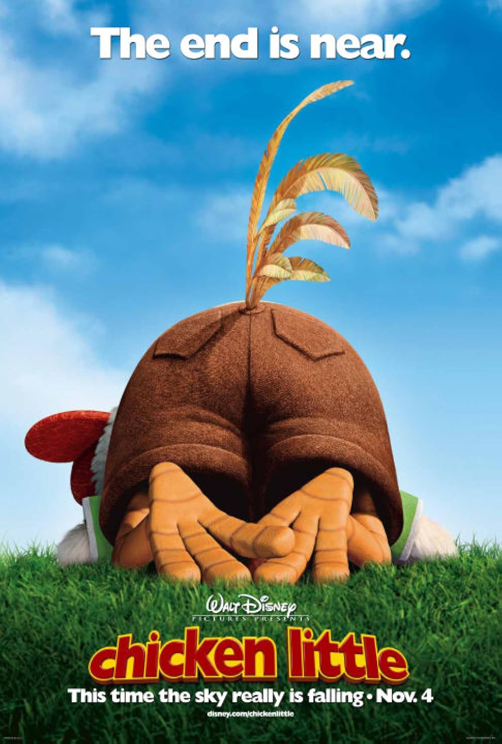 Chicken Little (2005) official animated movie poster