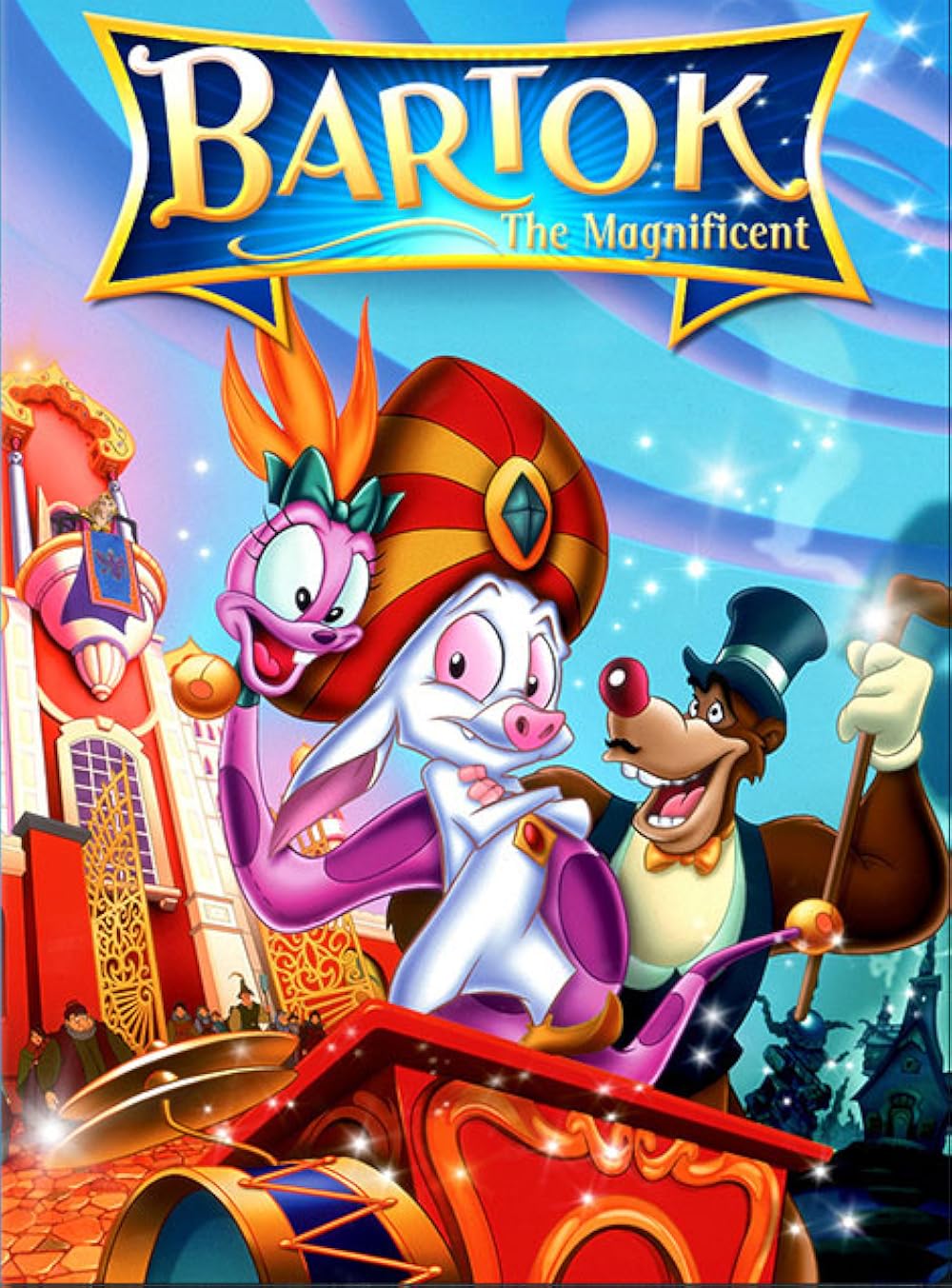 Bartok the Magnificent (1999) official animated movie poster