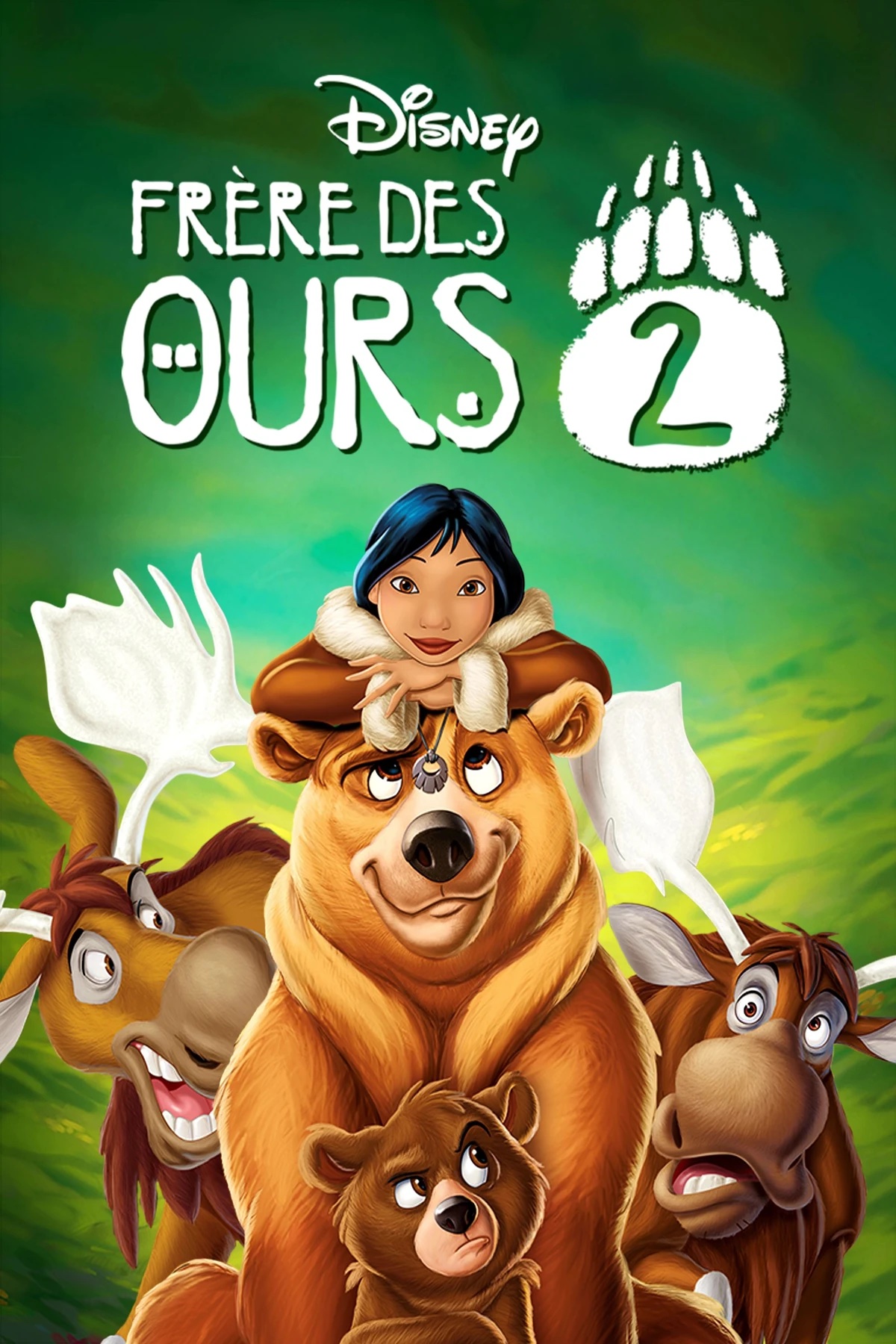 Brother Bear 2 (2006) official animated movie poster