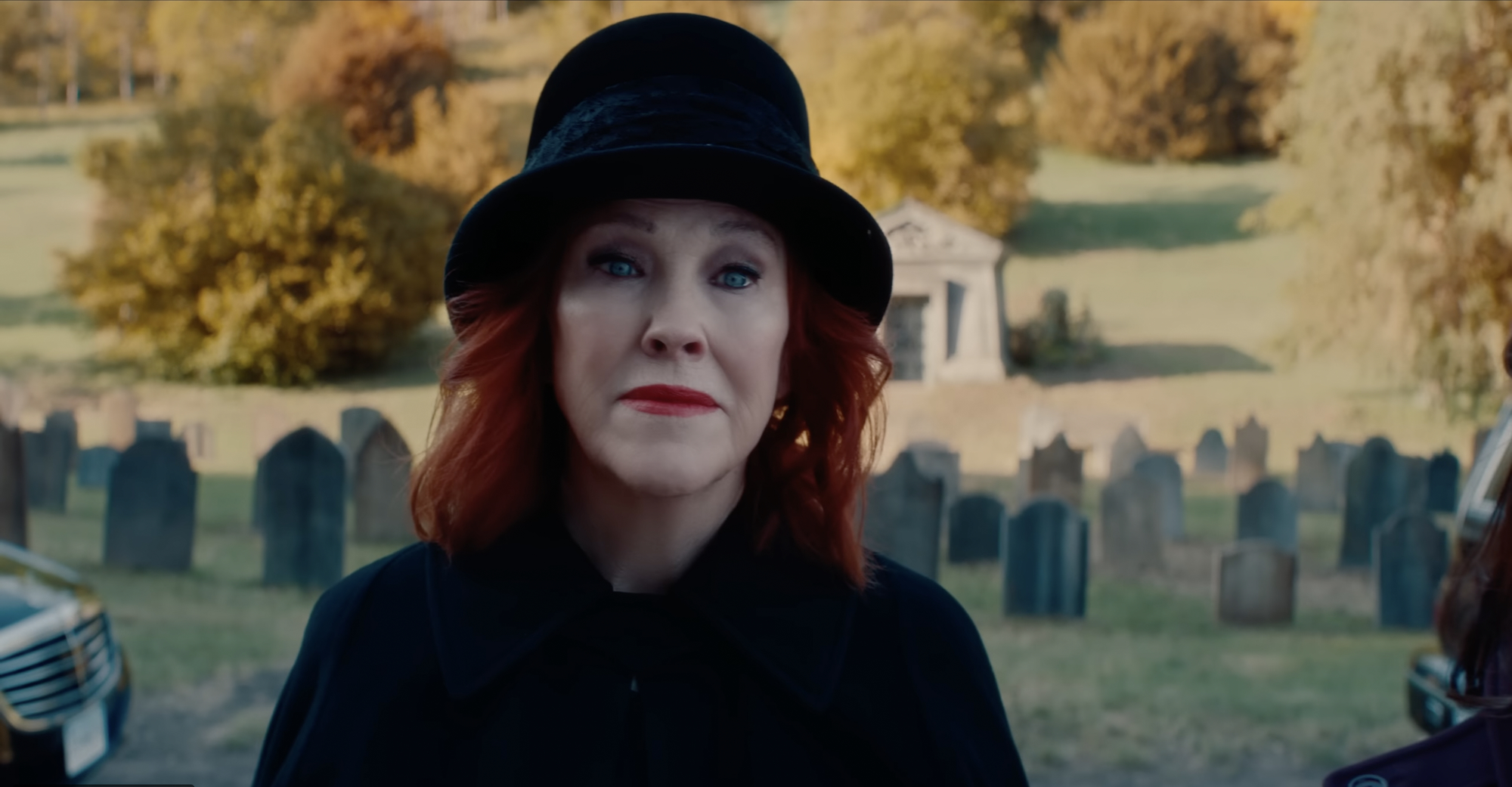 Catherine O’Hara as Delia Deetz in Beetlejuice Beetlejuice (2024)