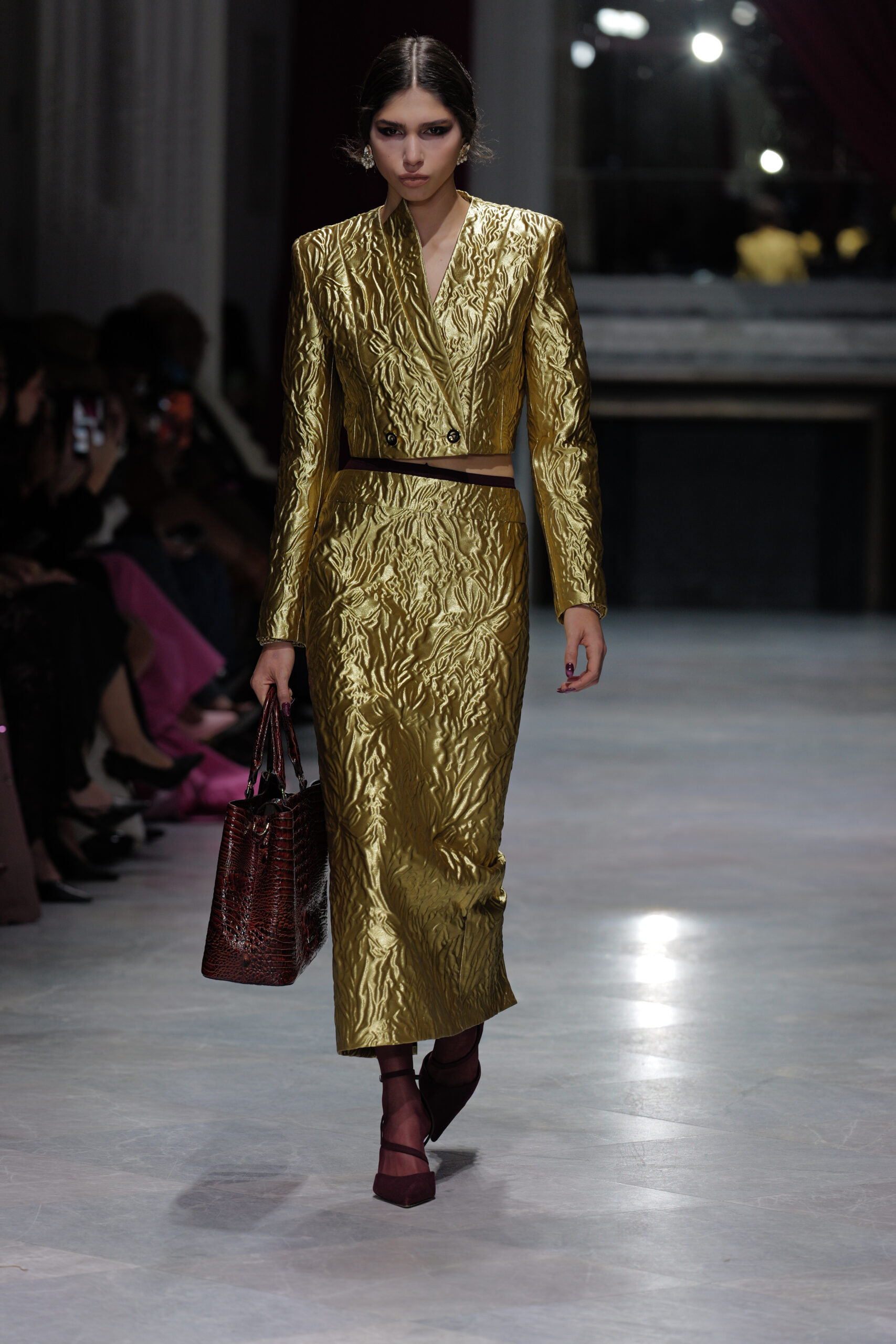 Bibhu Mohapatra FW 2026 runway look, New York Fashion Week