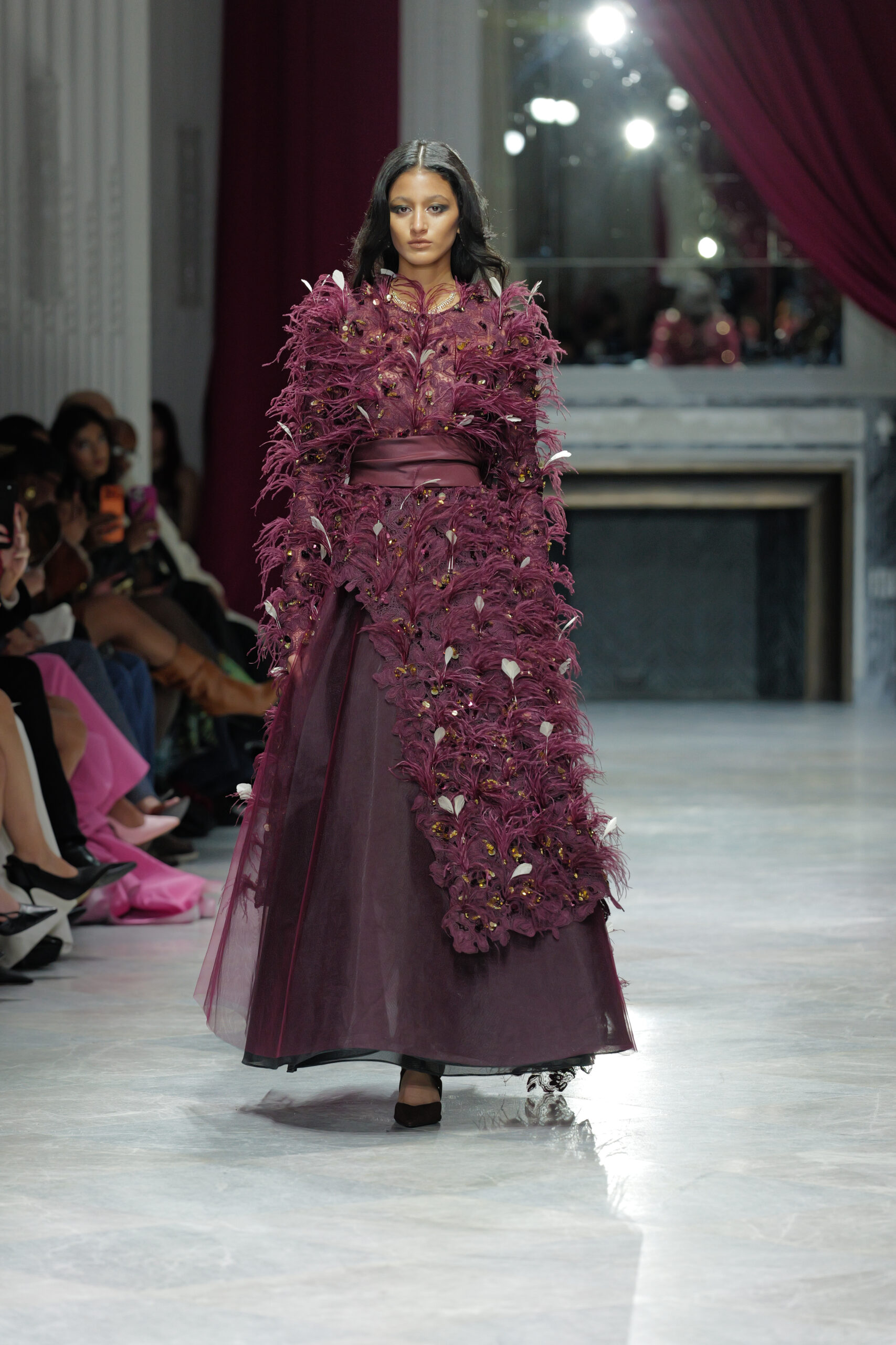 Bibhu Mohapatra FW 2026 runway look, New York Fashion Week