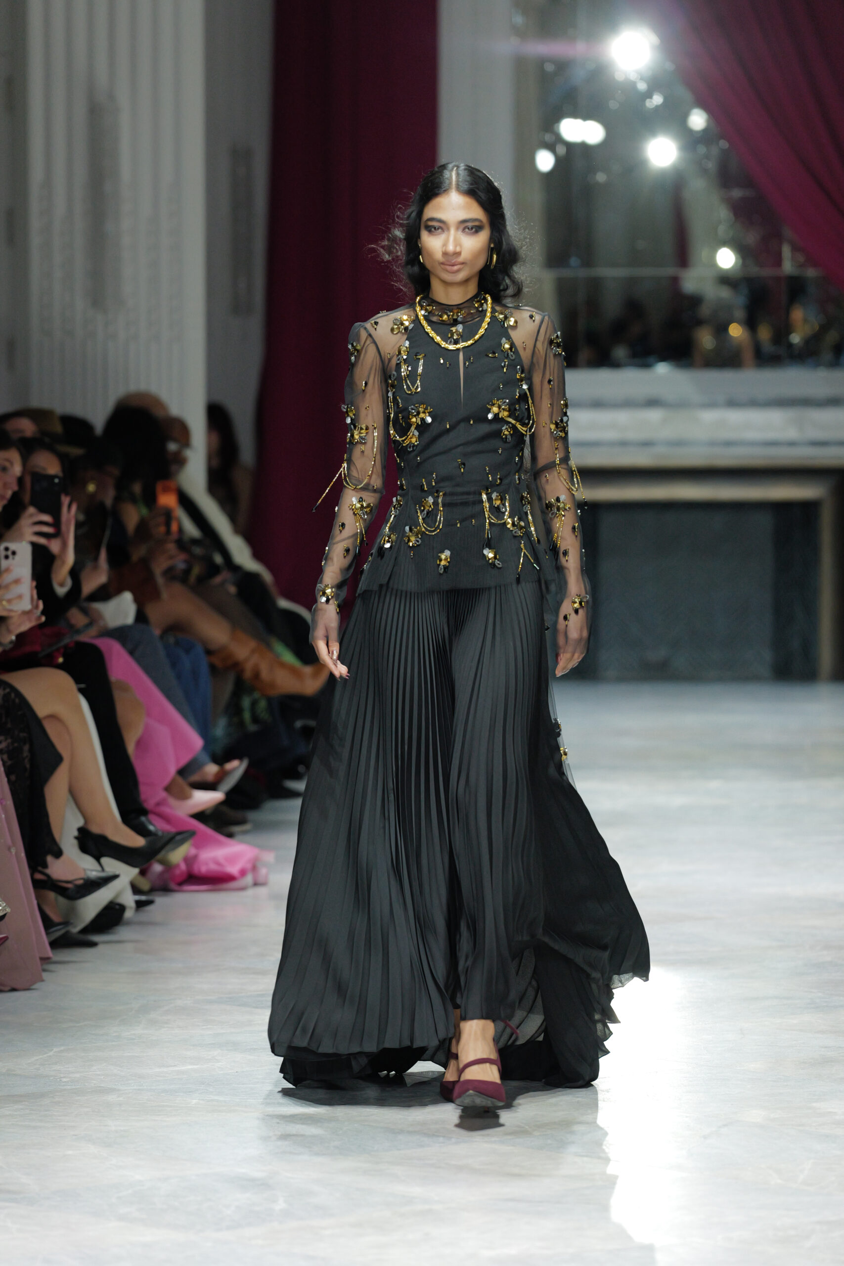 Bibhu Mohapatra FW 2026 runway look, New York Fashion Week