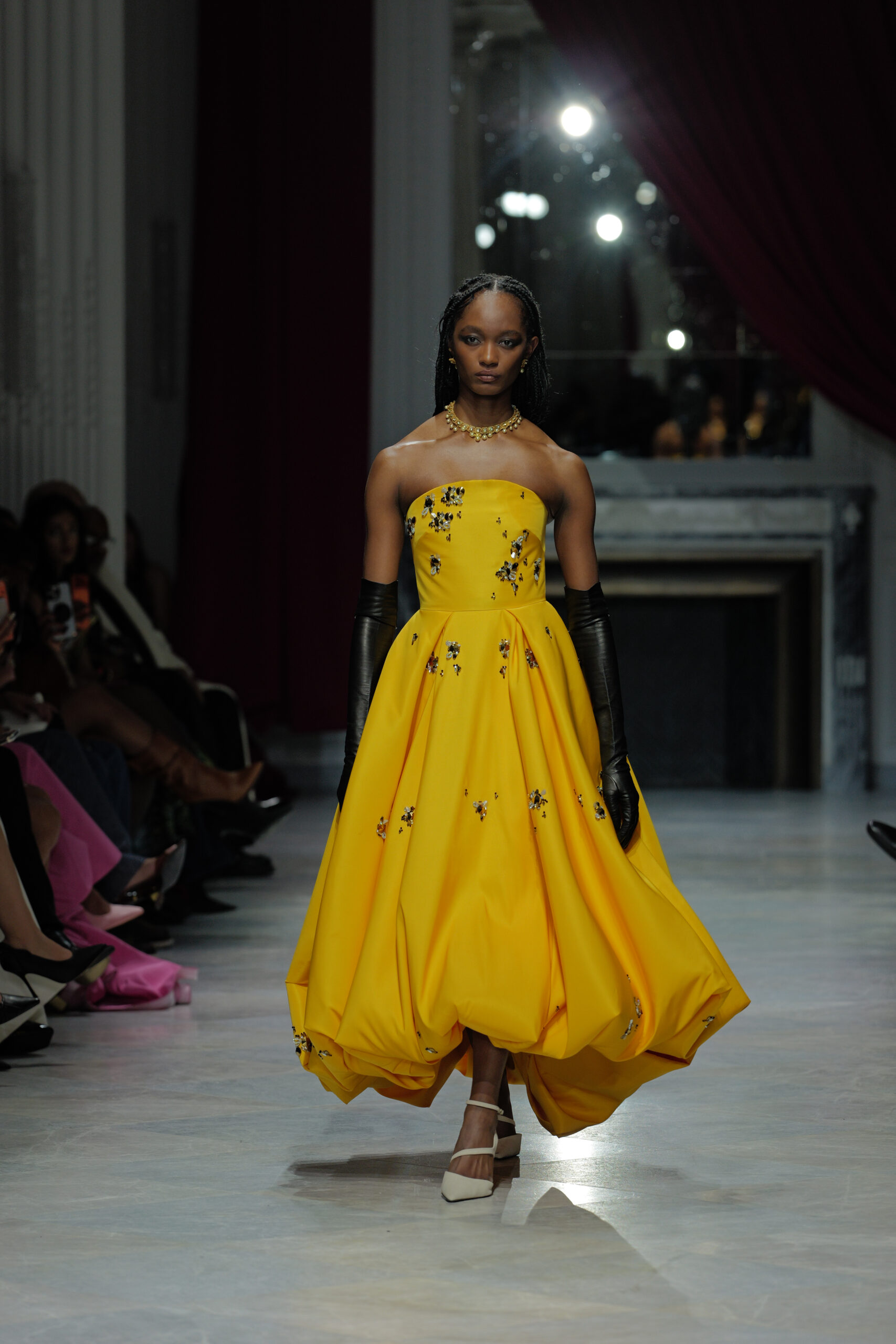 Bibhu Mohapatra FW 2026 runway look, New York Fashion Week