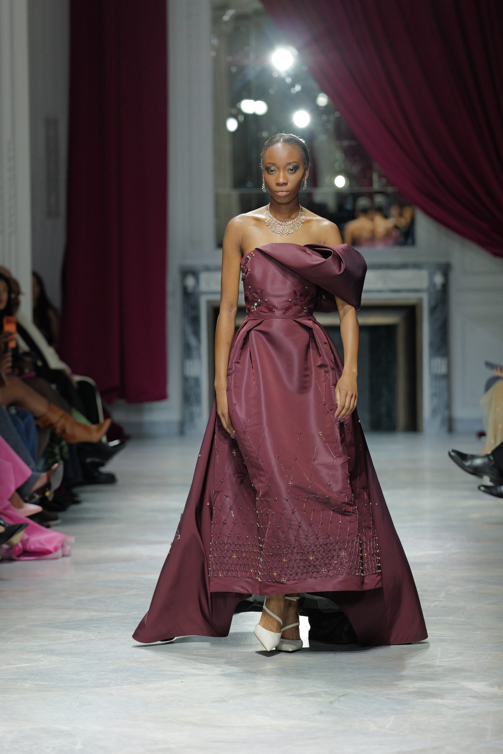 Bibhu Mohapatra FW 2026 runway look, New York Fashion Week