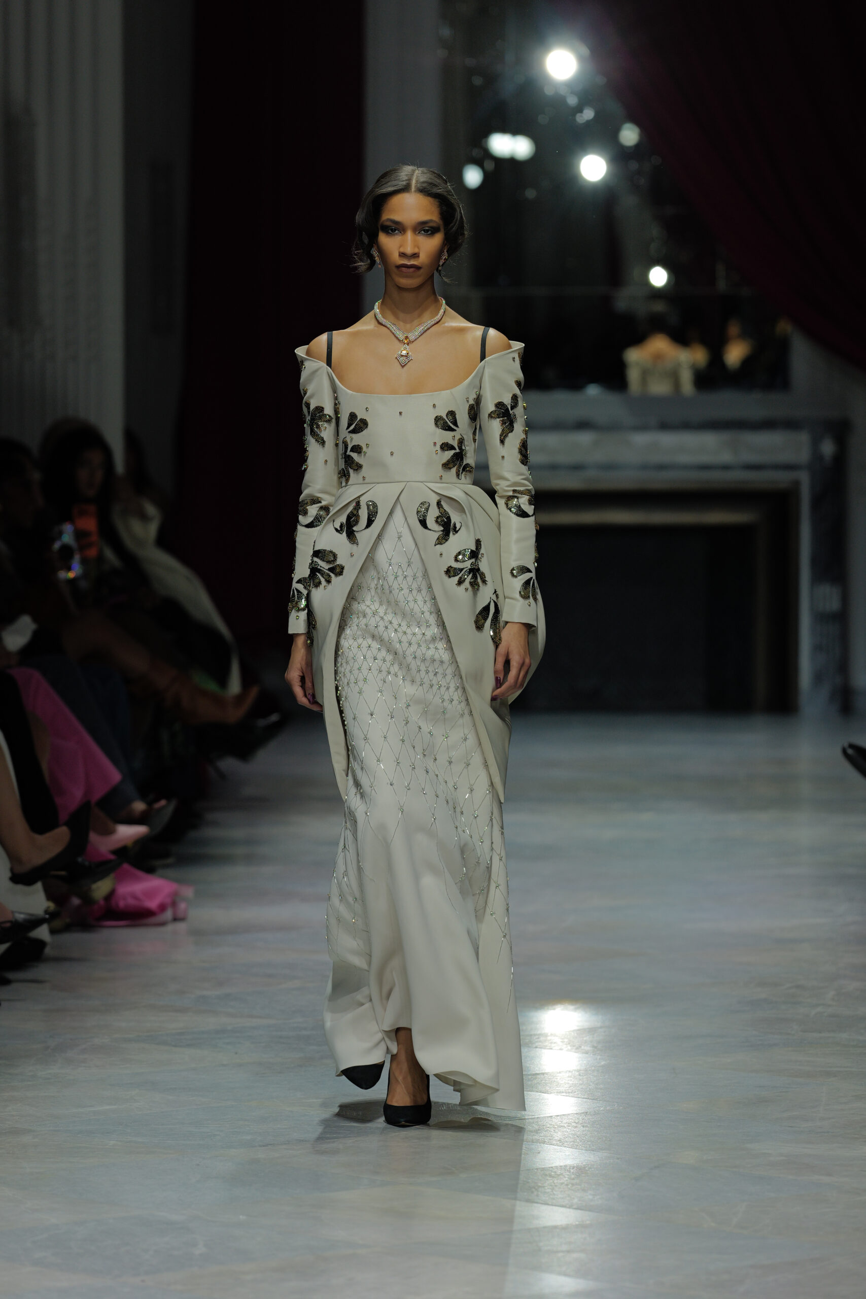 Bibhu Mohapatra FW 2026 runway look, New York Fashion Week