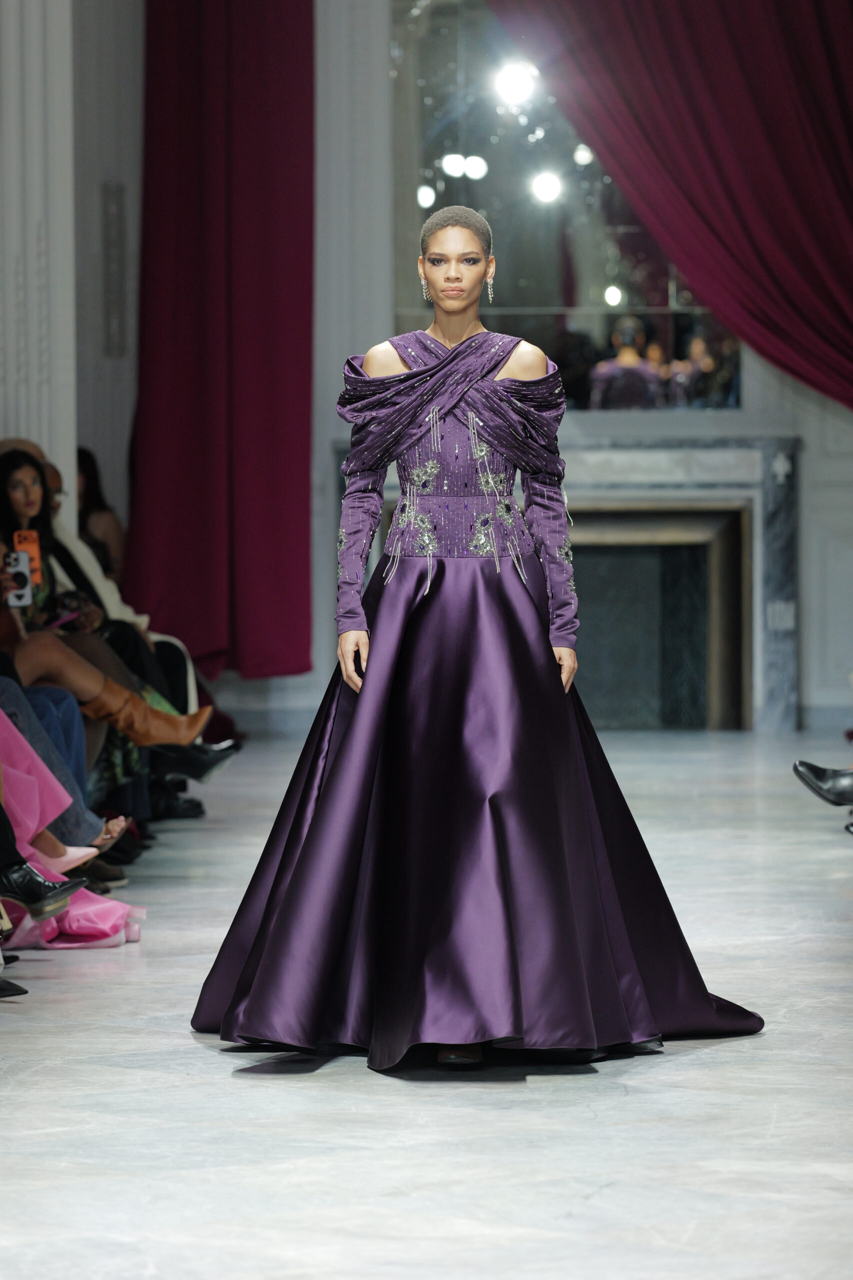 Bibhu Mohapatra FW 2026 runway look, New York Fashion Week