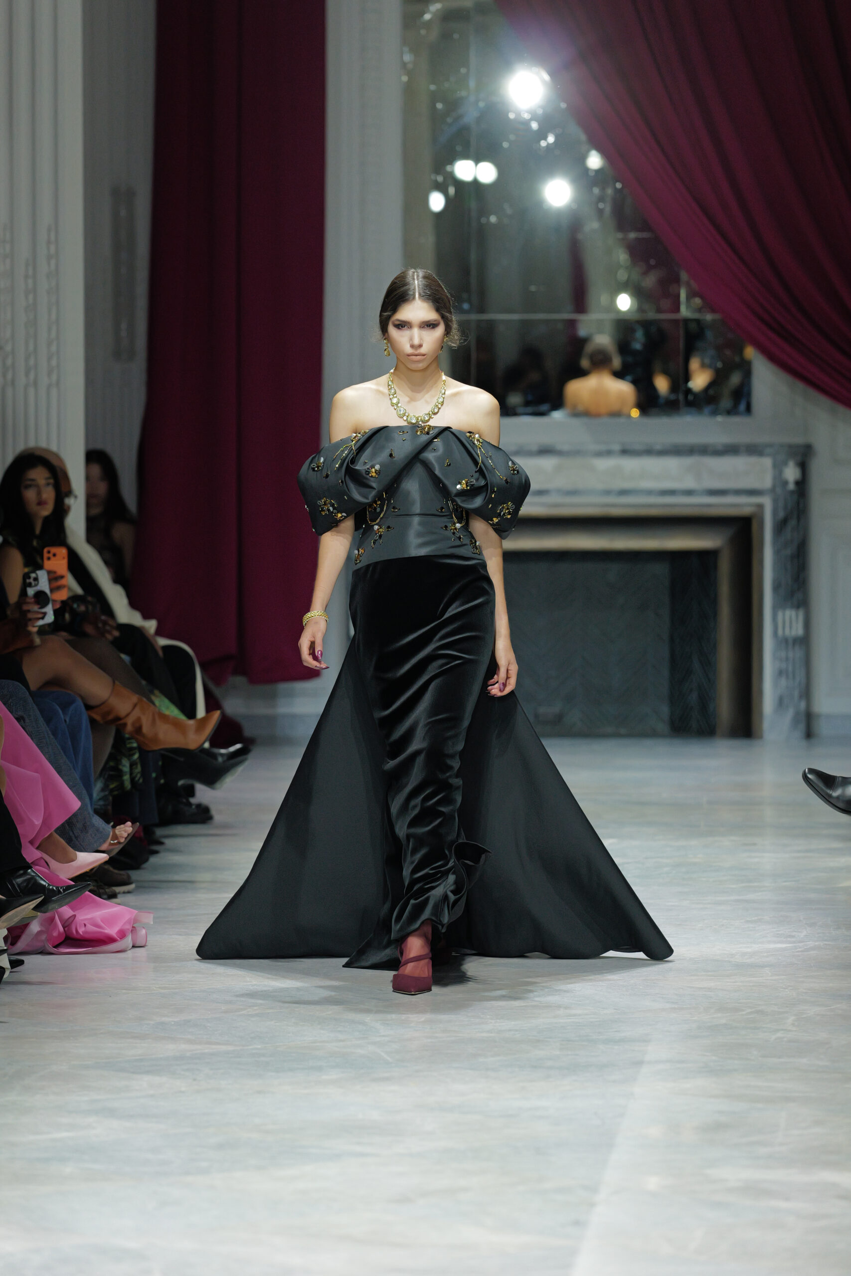 Bibhu Mohapatra FW 2026 runway look, New York Fashion Week