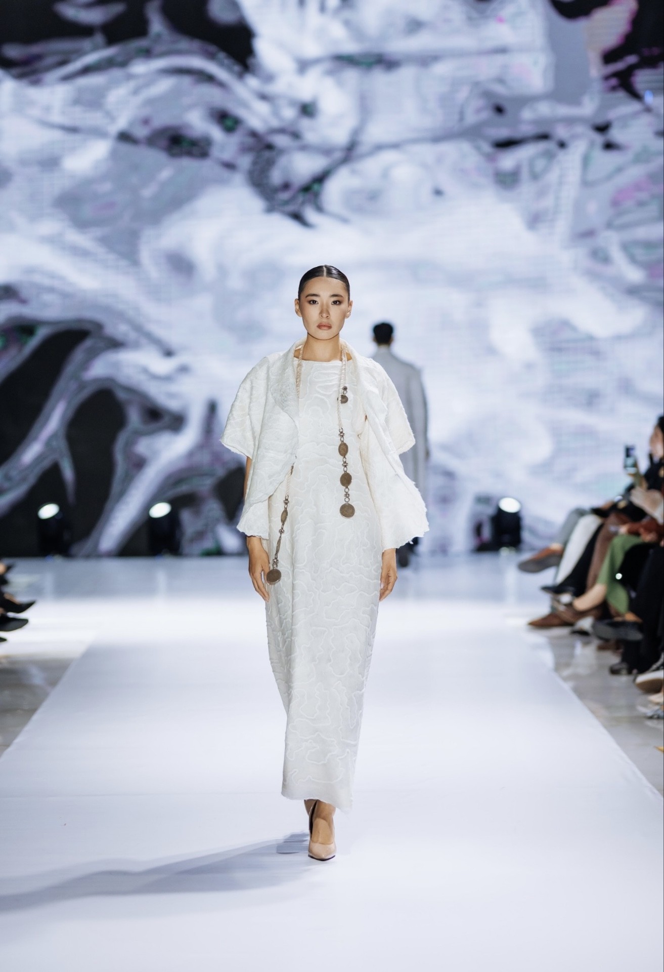 Traditional white dress