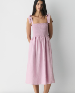 Pink semi formal dress
